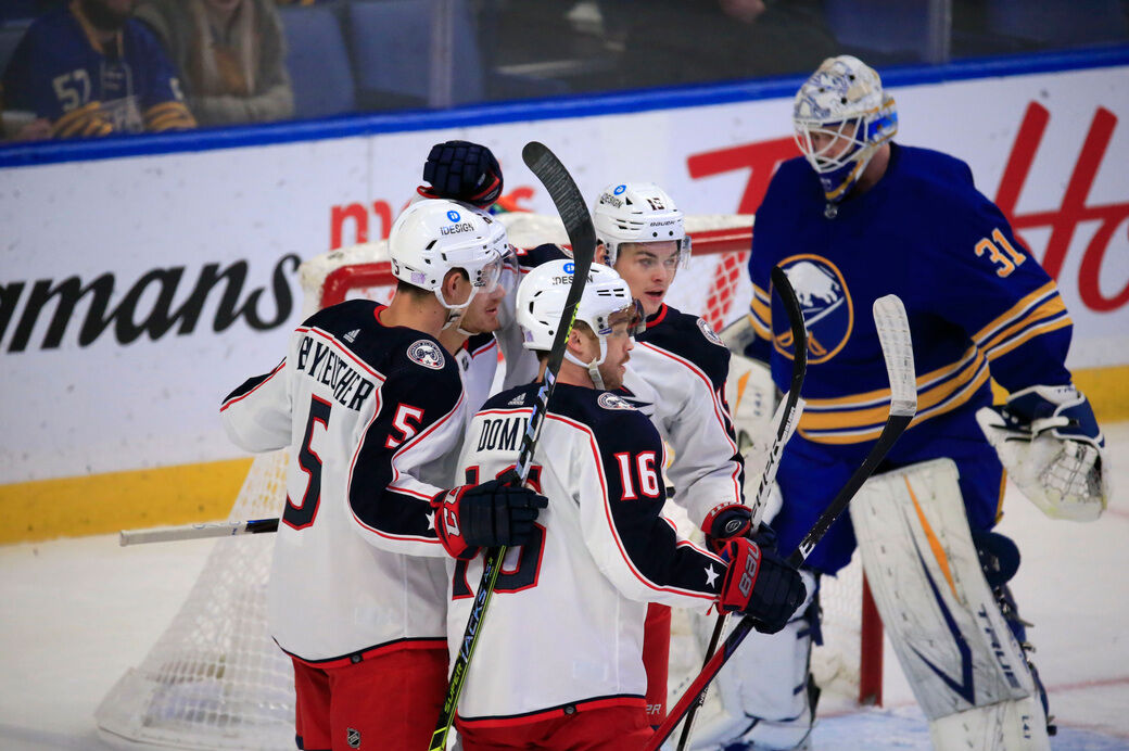 Sabres Blue Jackets